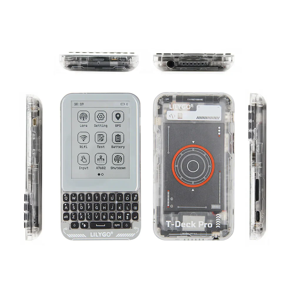 T-Deck Pro ESP32-S3 Board – 4G LoRa GPS E-Paper Touch, PCM5102A, QWIIC IoT Dev Kit - Image 5
