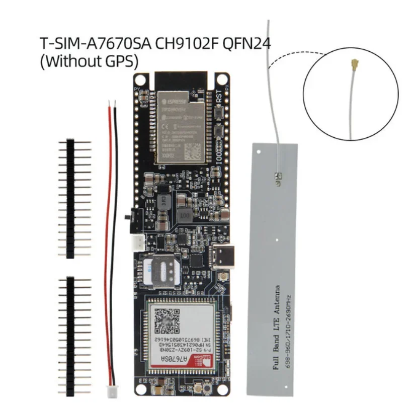 T-PCIE/T-SIM A7670E A7670SA R2 Wireless Module ESP32 Chip Support GSM/GPRS/EDGE For Arduino 4G LTE CAT1 MCU32 Development Board - Image 14
