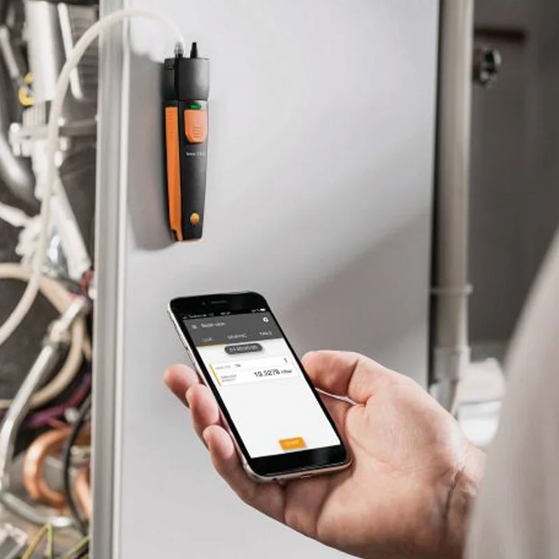 Testo 510i Differential Pressure Measuring Instrument with Smartphone Operation 0560 1510 - Image 5