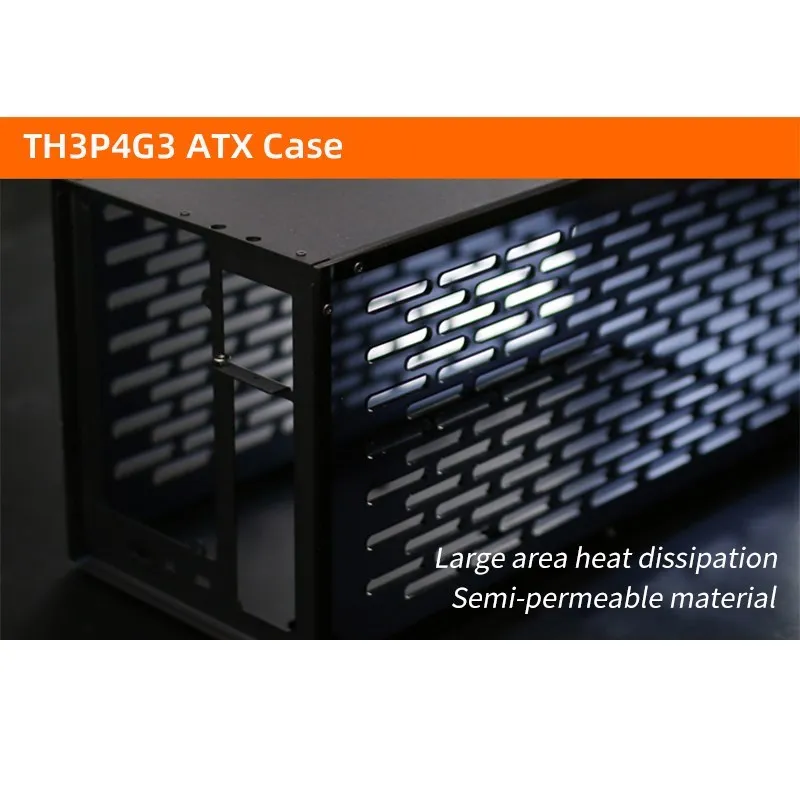 TH3P4G3 Metal Case Thunderbolt-compatible GPU Dock Exteral Graphic Card Adapter Suitable for ATX SFX FlEX(1U) Power Supply - Image 3