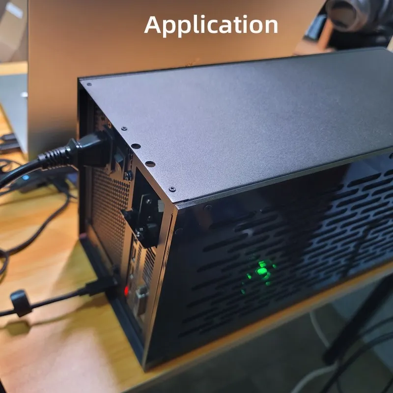 TH3P4G3 Metal Case Thunderbolt-compatible GPU Dock Exteral Graphic Card Adapter Suitable for ATX SFX FlEX(1U) Power Supply - Image 5