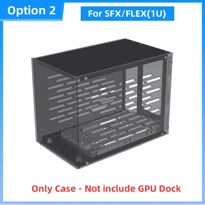 TH3P4G3 Metal Case Thunderbolt-compatible GPU Dock Exteral Graphic Card Adapter Suitable for ATX SFX FlEX(1U) Power Supply - Image 8