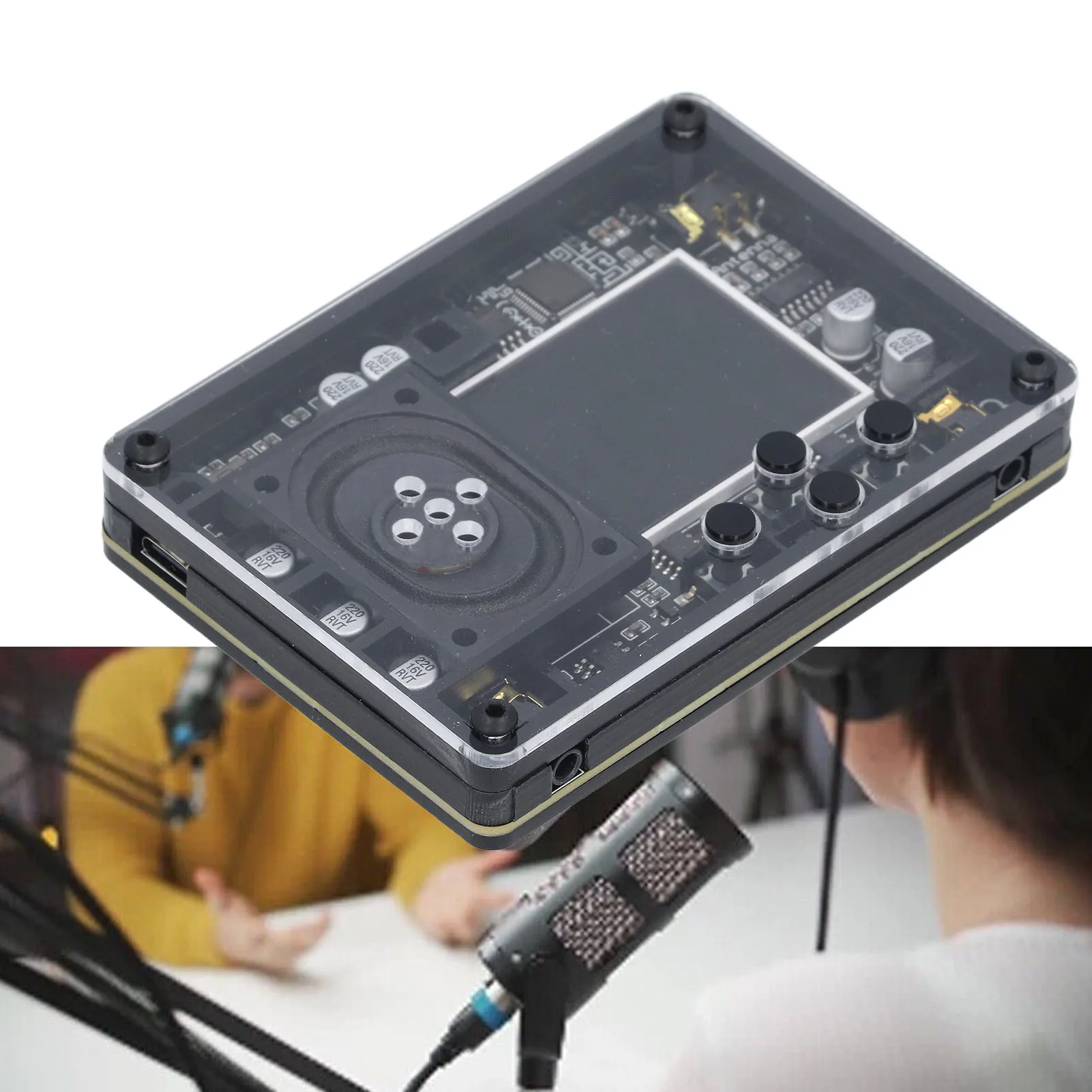 Theremin Kit Electronic Innovative Mini Musical Instrument Gift with Screen Display - Image 6
