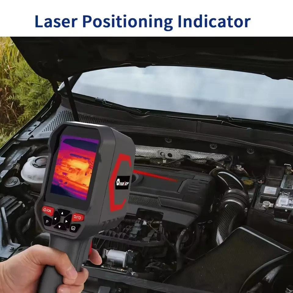TOOLTOP ET693C Infrared & 1080P Visible Camera 2in1 Thermal Camera 256*192 Handheld Thermal Imager 512x384 SUPER IR Thermography - Image 4