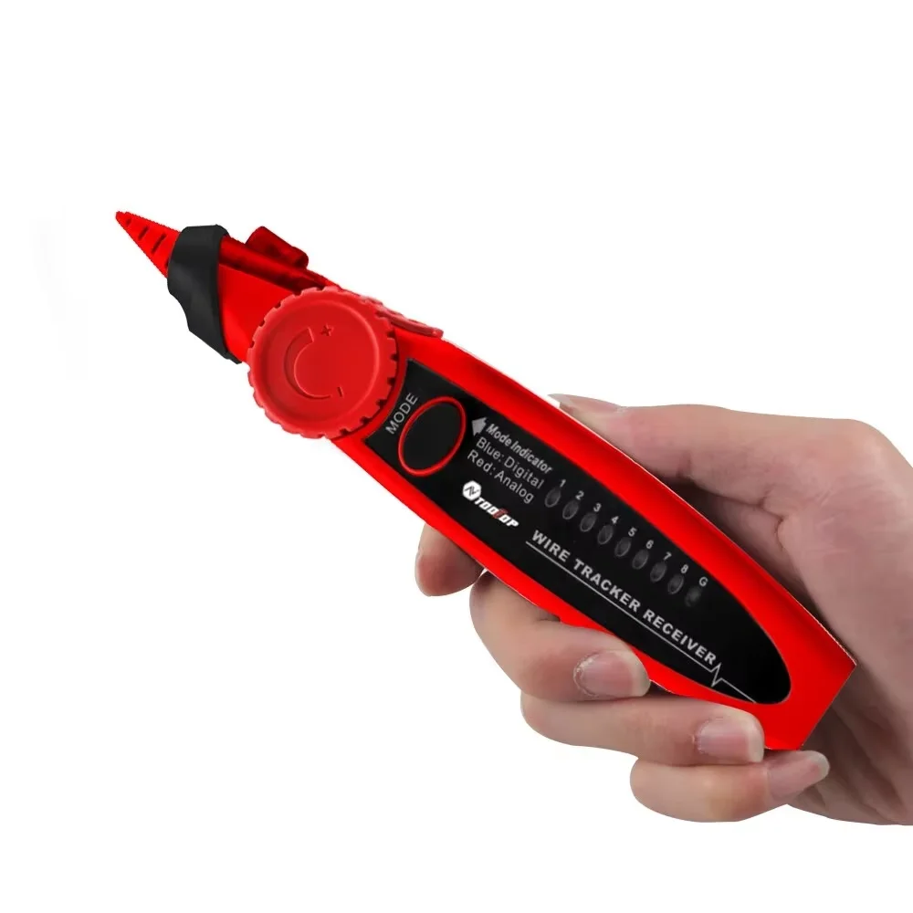 TOOLTOP ET616/ET618 Network Cable Tester Multimeter Anti-noise POE Lan Test 400M/600M Length Measure Sensitivity Adjustable Line Tracker - Image 6