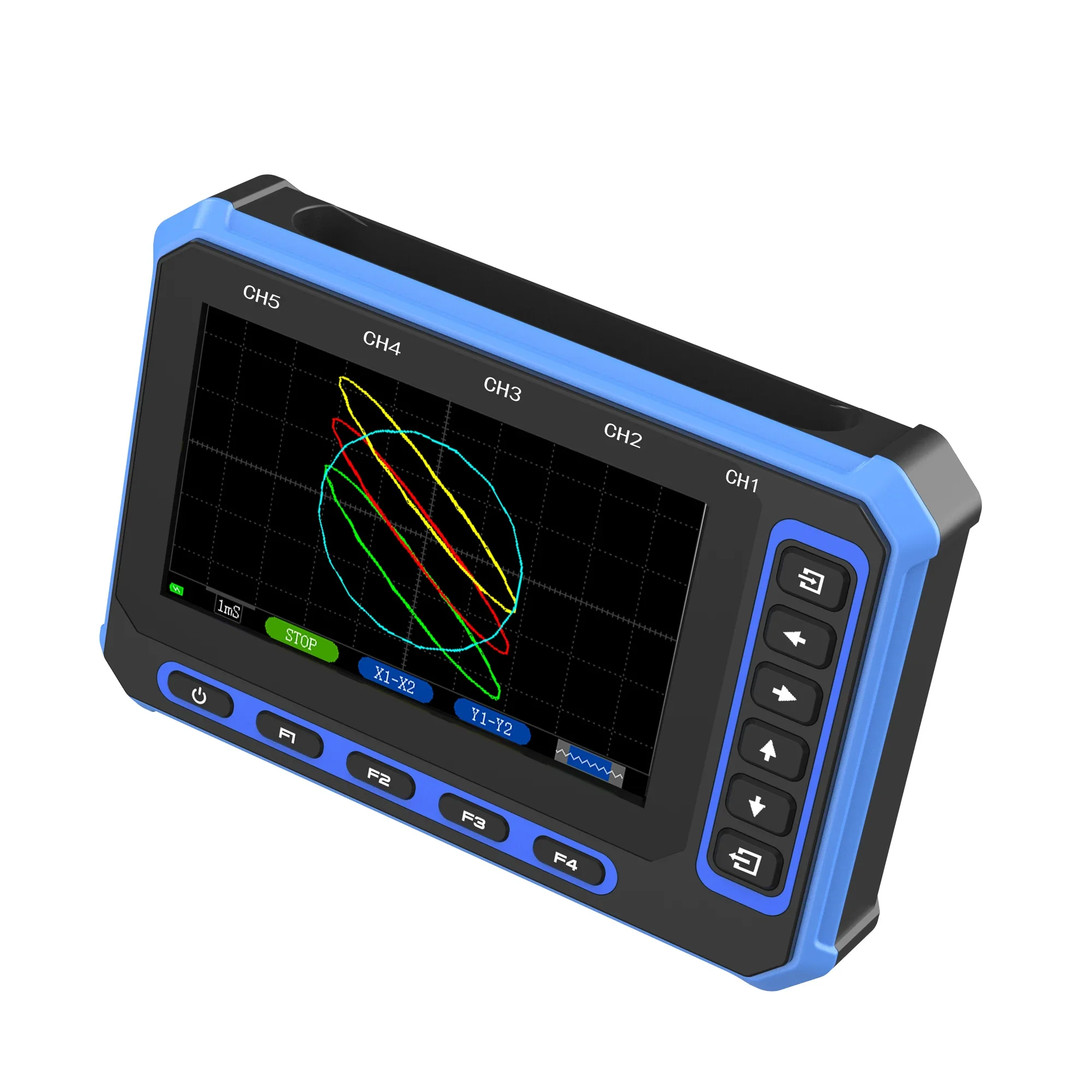 TOOLTOP OS-5C Five-channel Oscilloscope 1MHZ bandwidth 3M sampling rate Digital oscilloscope - Image 6
