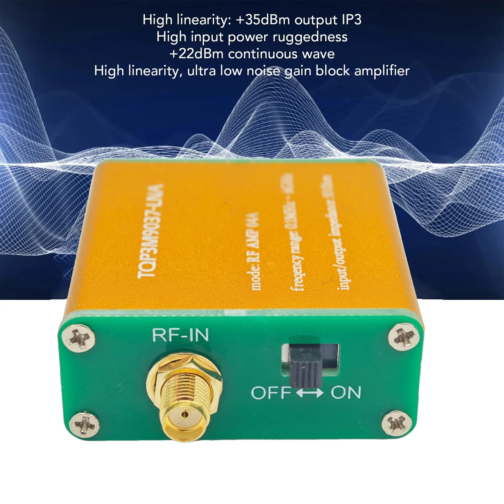 TQP3M9037-LNA RF Amplifier Module - Low Noise Amplifier For Frequency Range Of 0.1MHz To 6GHz Boost Signal I2S2 - Image 3