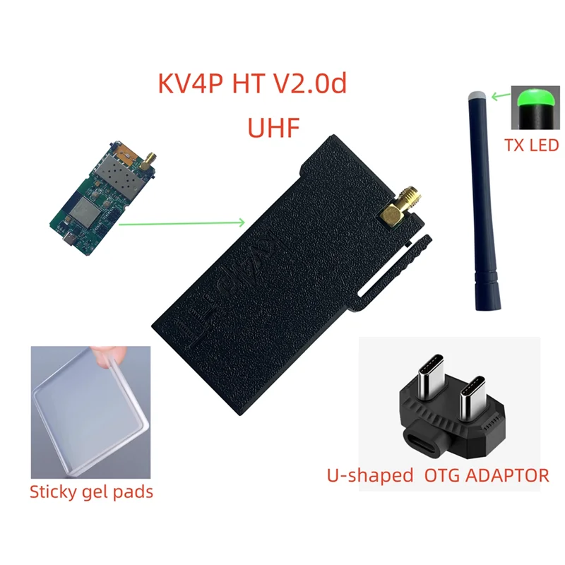 Transceiver Kv4p HT V2.0D UHF Homebrew Radio Module Kit Convert Kv4p HT Android Phone To Ham Radio-A19R - Image 6
