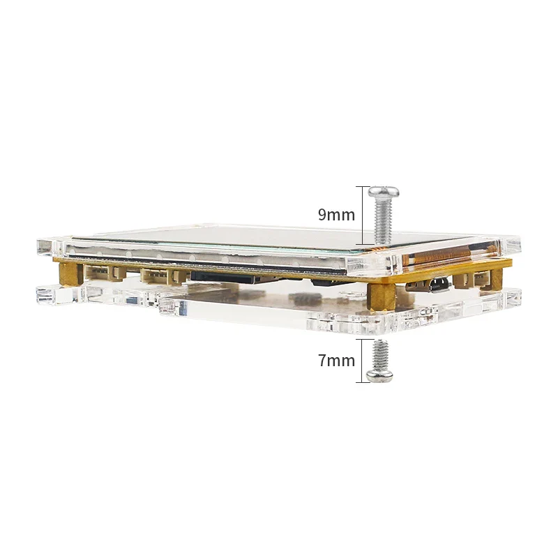 Transparent Acrylic Case for ESP32-2432S028 Development Board ESP32 2.8 Inch 240*320 Smart Display (without ESP32 Board) - Image 6