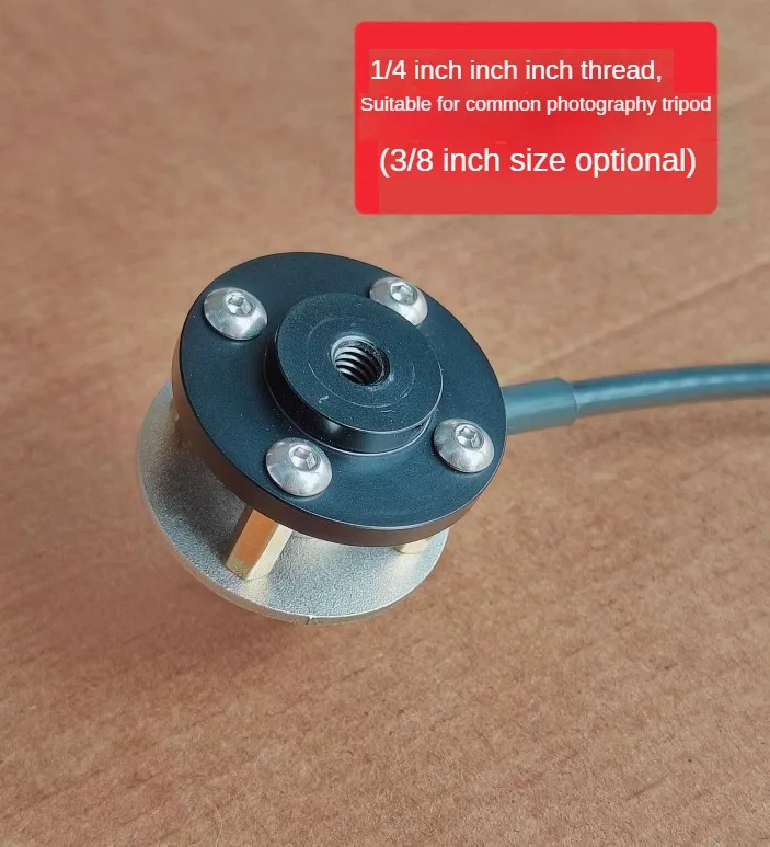 Tripod antenna installation bracket outdoor portable M pipe head  base 1/4 inch threaded UV+shortwave - Image 3