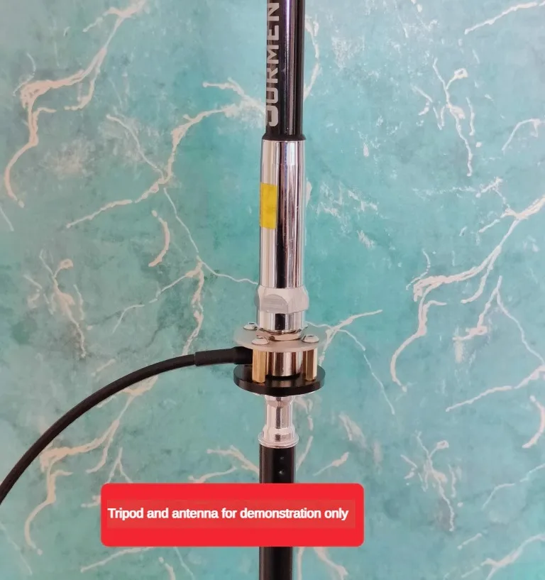 Tripod antenna installation bracket outdoor portable M pipe head  base 1/4 inch threaded UV+shortwave - Image 5