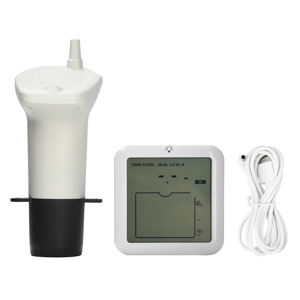TS-FT007 Digital Water Tank Water Level Gauge Ultrasonic Liquid Level Gauge Liquid Level High and Low Alarm IP65 Water Level - Image 7