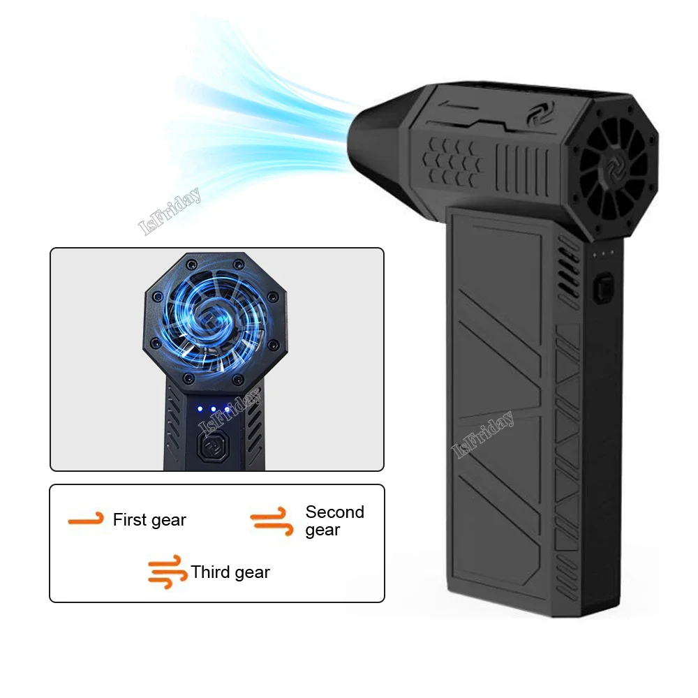 Turbo Fan X3 Original Rechargeable Blower 130000RPM 52m/s Brushless Air Blower Turbo Jet Fan Portable Dust Blower Electric Dryer - Image 12