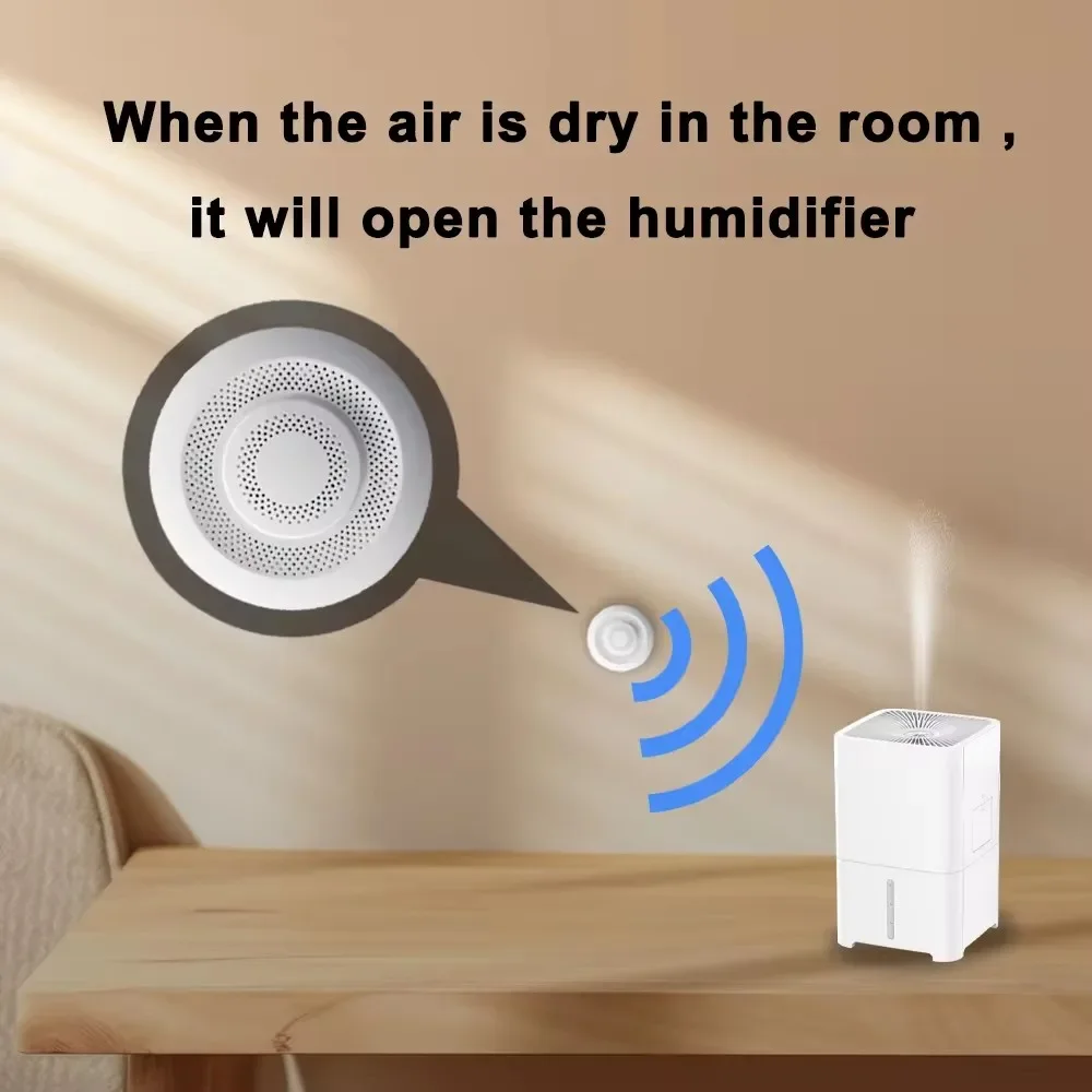 Tuya Smart Zigbee/WIFI Smart Airbox CO2 Formaldehyde VOC Detector Temperature Humidity Sensor 5in1 Airbox Via Alexa Google Home - Image 5