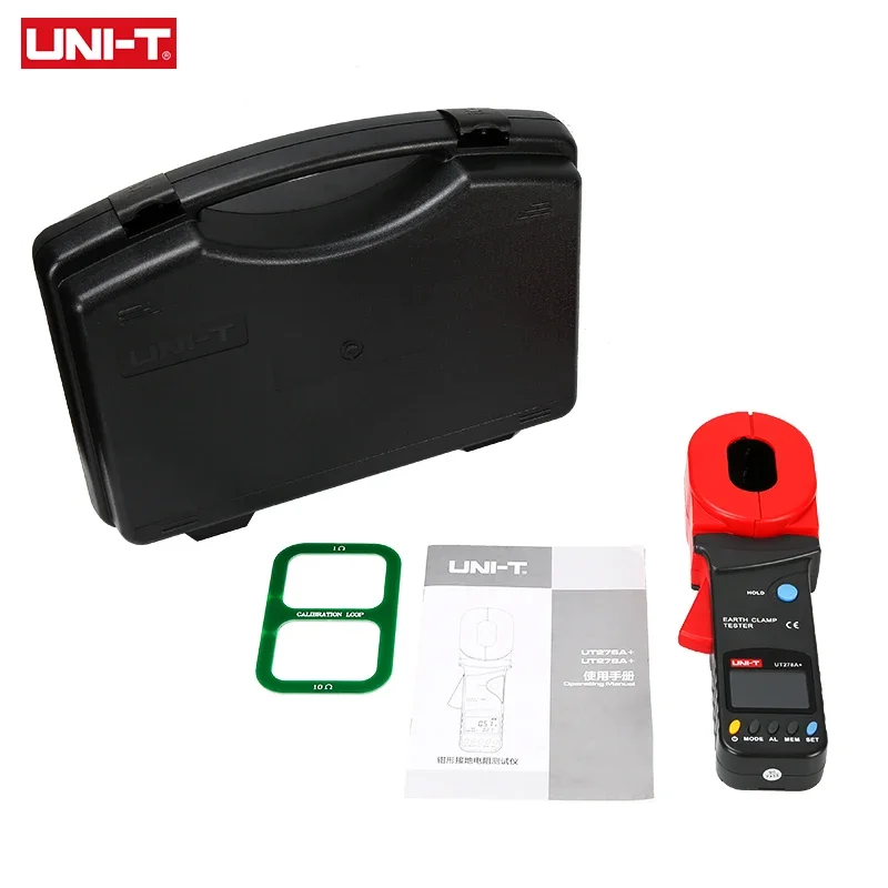 UNI-T Clamp Earth Ground Resistance Tester UT276A+ UT278A+ Digital Clamp Meter Leakage Current Detection Auto Range Data Storage - Image 6