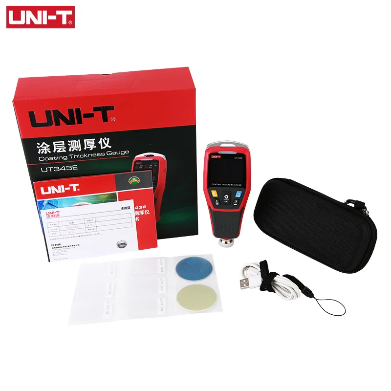 UNI-T Coating Thickness Gauge UT343E 0-2000µm Car Film Paint Thickness Tester TFT Screen Display With Bluetooth - Image 2