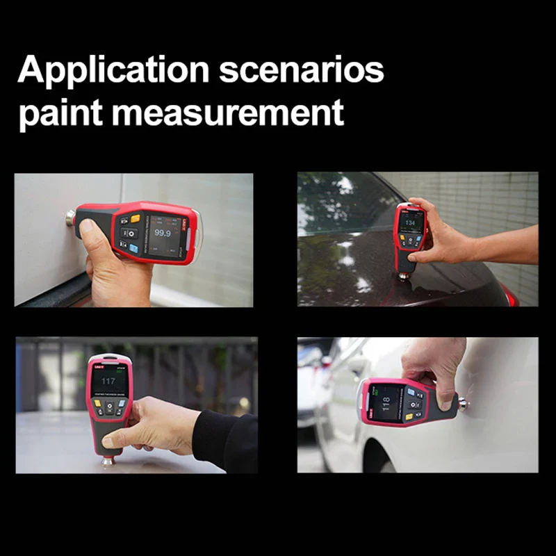 UNI-T Coating Thickness Gauge UT343E 0-2000µm Car Film Paint Thickness Tester TFT Screen Display With Bluetooth - Image 5