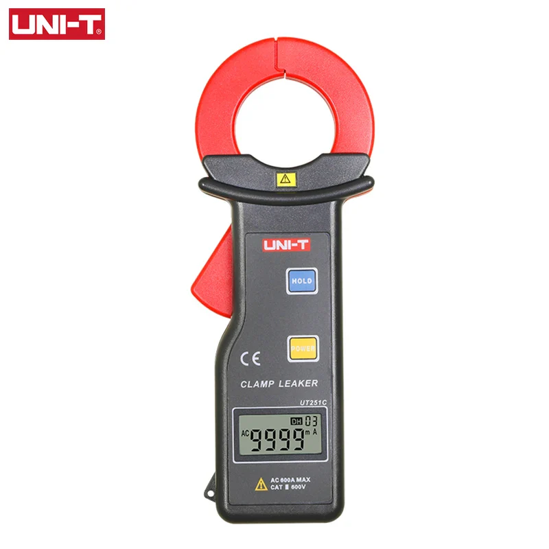 UNI-T Current Clamp Meter UT251C 600A Pliers Ammeter High Sensitivity Leakage Amperemeter Current Tester Auto Range 1000 Display - Image 2