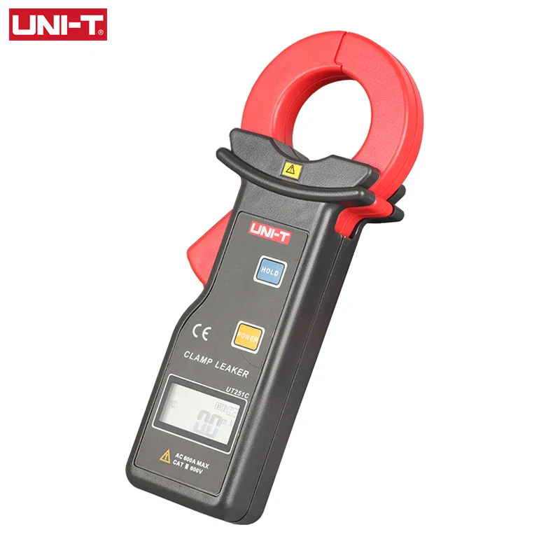 UNI-T Current Clamp Meter UT251C 600A Pliers Ammeter High Sensitivity Leakage Amperemeter Current Tester Auto Range 1000 Display - Image 3