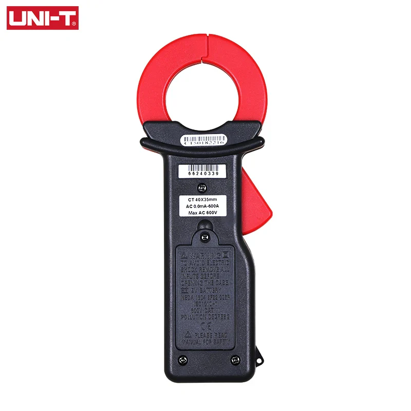 UNI-T Current Clamp Meter UT251C 600A Pliers Ammeter High Sensitivity Leakage Amperemeter Current Tester Auto Range 1000 Display - Image 5