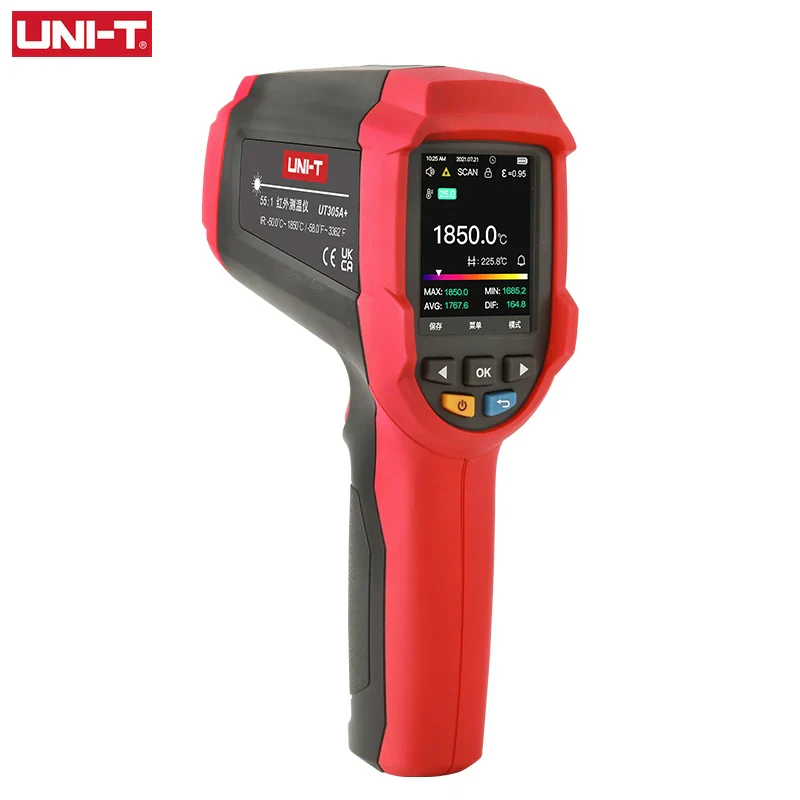 UNI-T Digital Infrared Thermometer UT305C+ UT305A+ Laser Temperature Meter Industrial Not Contact Pyrometer -50-2200 - Image 7