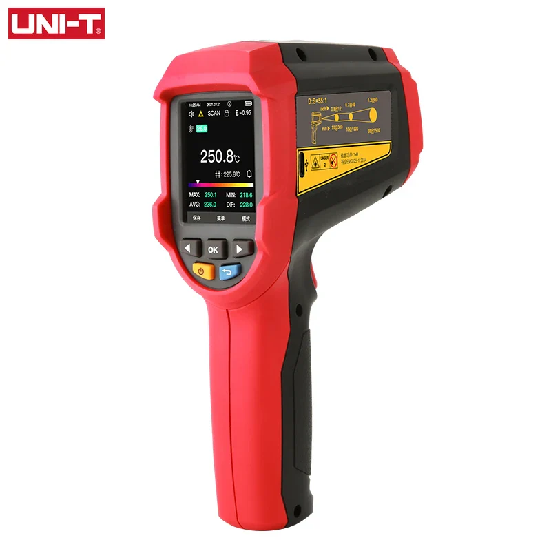 UNI-T Digital Infrared Thermometer UT305C+ UT305A+ Laser Temperature Meter Industrial Not Contact Pyrometer -50-2200 - Image 8