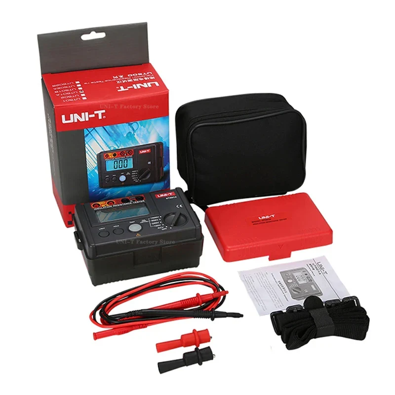 UNI-T Insulation Resistance Tester UT501 UT502 Digital Voltmeter Ohmmeter Megohmmeter Professional Ohm Meter Tester - Image 8
