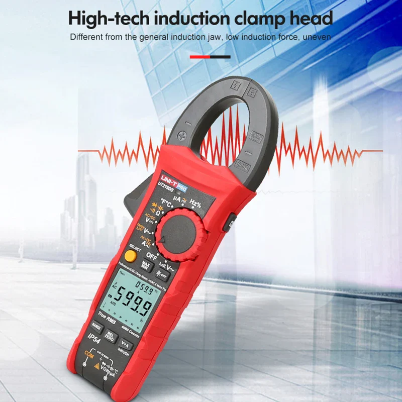 UNI-T Professional Digital Clamp Meter 1000V AC DC UT219DS UT219E True RMS Auto Power Off 3 Phase Motor Sequence Test Inrush - Image 2