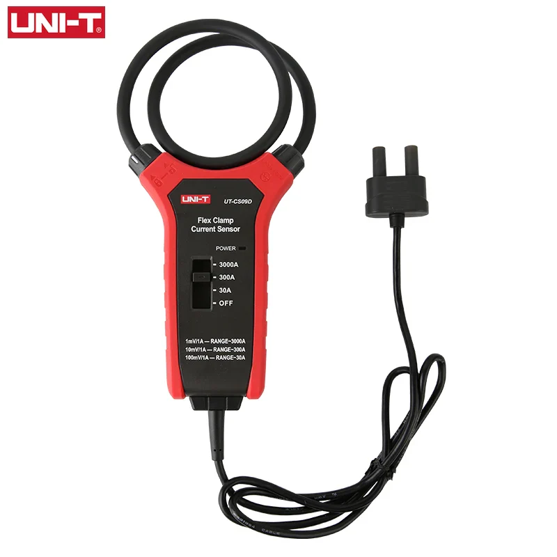 UNI-T UT-CS09D 3000A  AC Current Flexible Clamp Meter Flex Clamp Sensor Amperemeter Frequency Meter UT206B UT208B Applicable - Image 3