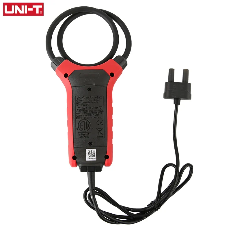 UNI-T UT-CS09D 3000A  AC Current Flexible Clamp Meter Flex Clamp Sensor Amperemeter Frequency Meter UT206B UT208B Applicable - Image 4