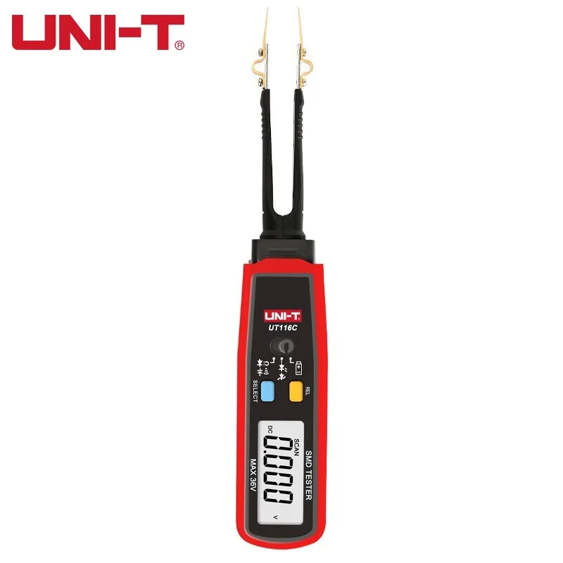 UNI-T UT116A UT116C SMD Multimeter Tester 36V Voltage Meter Resistance Capacitance Zener Diode Continuity Battery Tester - Image 15