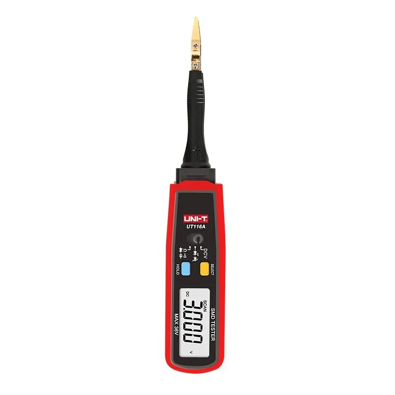 UNI-T UT116A UT116C SMD Multimeter Tester 36V Voltage Meter Resistance Capacitance Zener Diode Continuity Battery Tester - Image 4