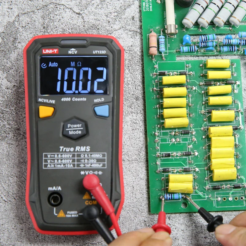 UNI-T UT123D True RMS Smart Digital Multimeter with protective digital display DIY electrician universal meter - Image 2