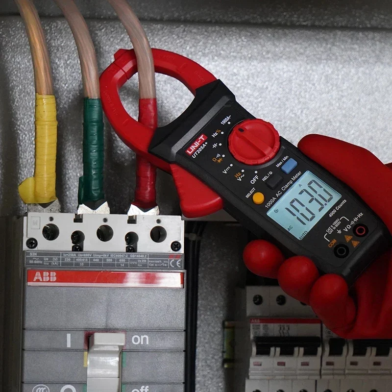 UNI-T UT205A+ UT206A+ Digital Clamp Meter 1000V AC DC Current Pliers Clamps Voltage Tester Ammeter Resistance Temperature Test - Image 5