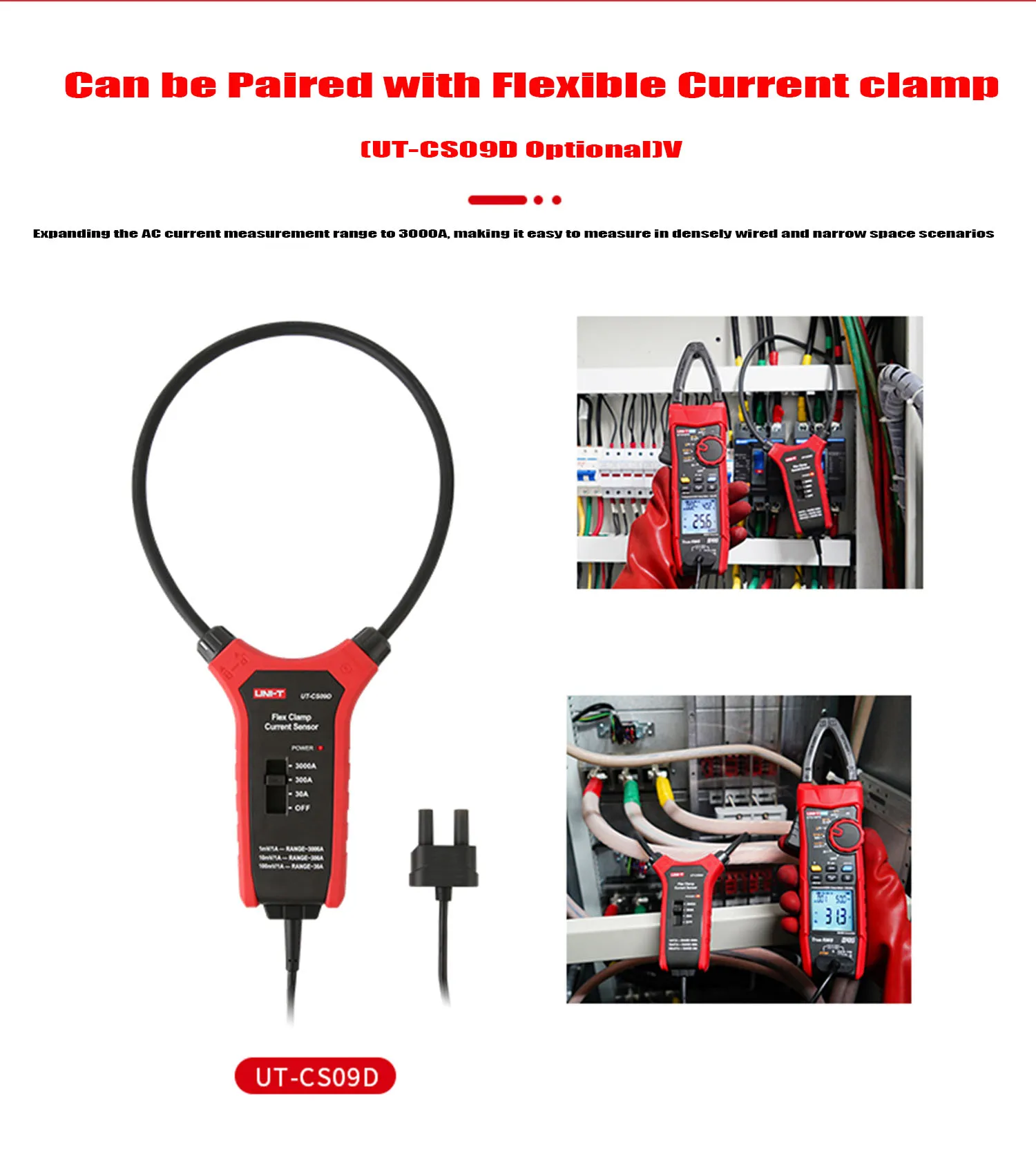 UNI-T UT219PV Clamp Meter AC DC Pliers Ammeter Voltmeter 1000A 1500V 2500V PEAK LPF Measure Digital Bluetooth Multimeter - Image 11