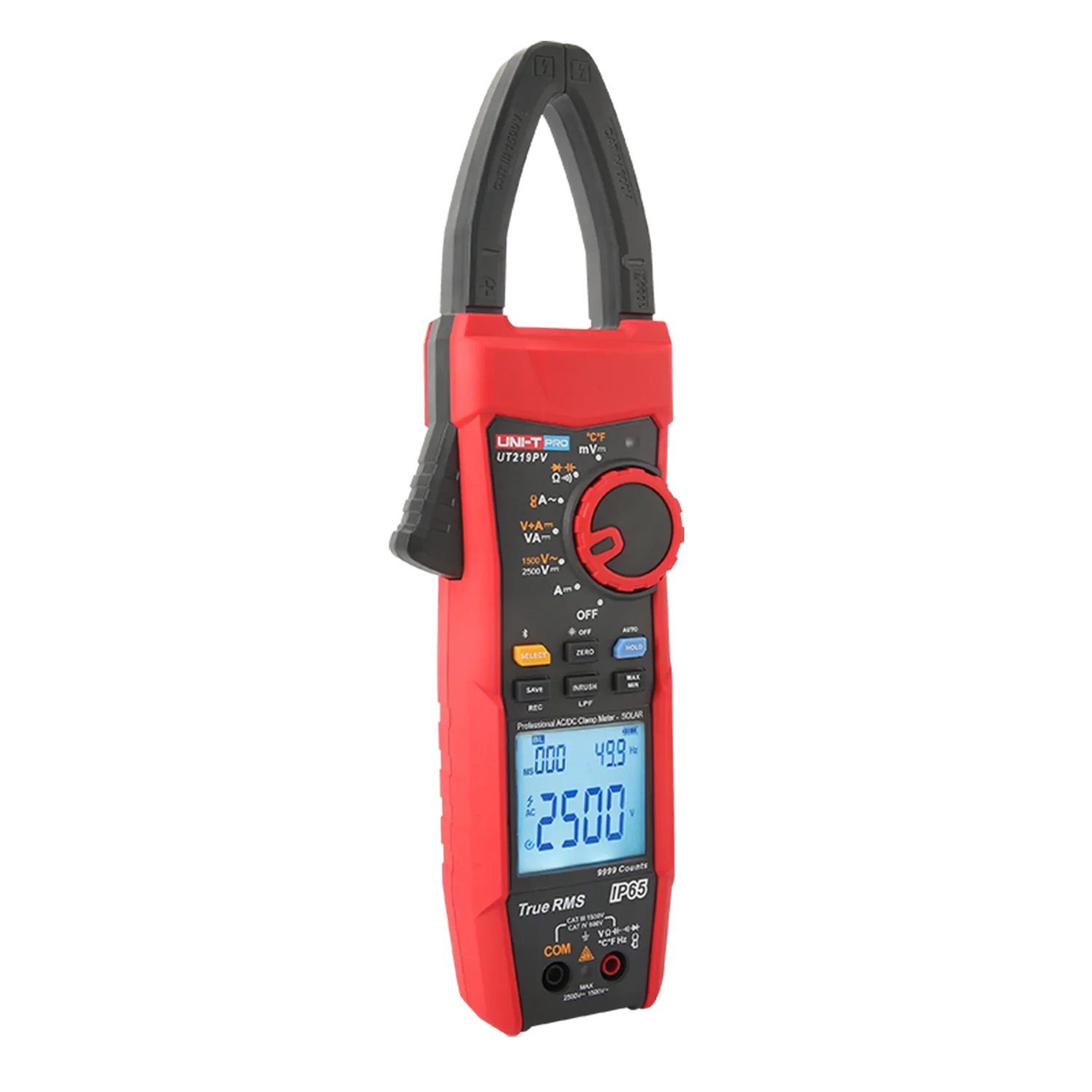 UNI-T UT219PV Clamp Meter AC DC Pliers Ammeter Voltmeter 1000A 1500V 2500V PEAK LPF Measure Digital Bluetooth Multimeter - Image 2