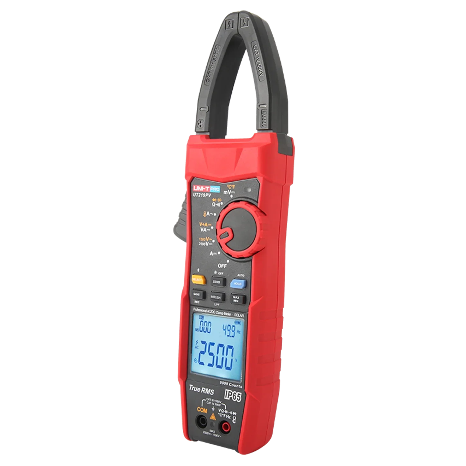 UNI-T UT219PV Clamp Meter AC DC Pliers Ammeter Voltmeter 1000A 1500V 2500V PEAK LPF Measure Digital Bluetooth Multimeter - Image 3