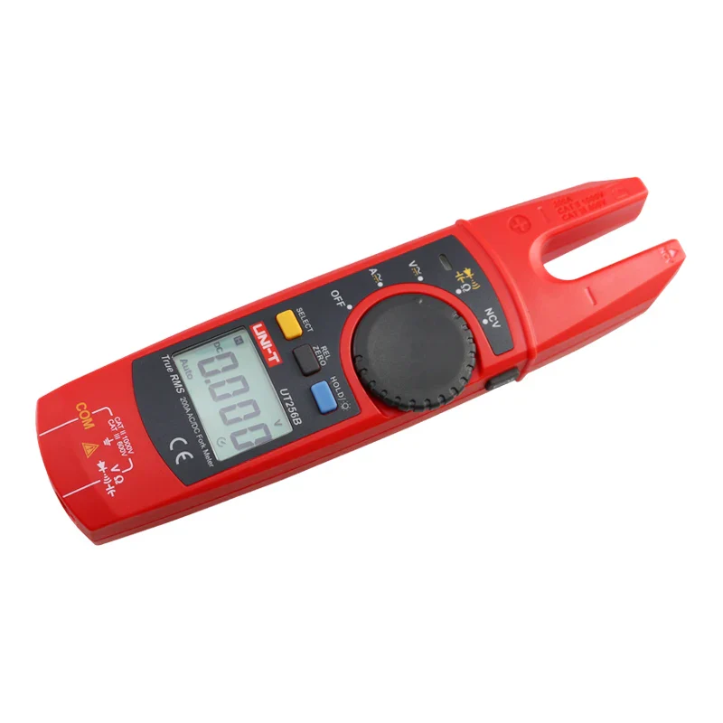 UNI-T UT256B Digital True RMS Fork Auto Multimeter 200A AC DC Current Clamp Meters NCV Tester Voltmeter Ohm Cap Auto Range More - Image 5