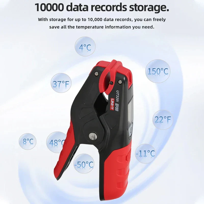 UNI-T UT320i Wireless Temperature Clamp High Precision Temperature Meter for HVAC Repair Tools Wireless Temperature Clamp - Image 4