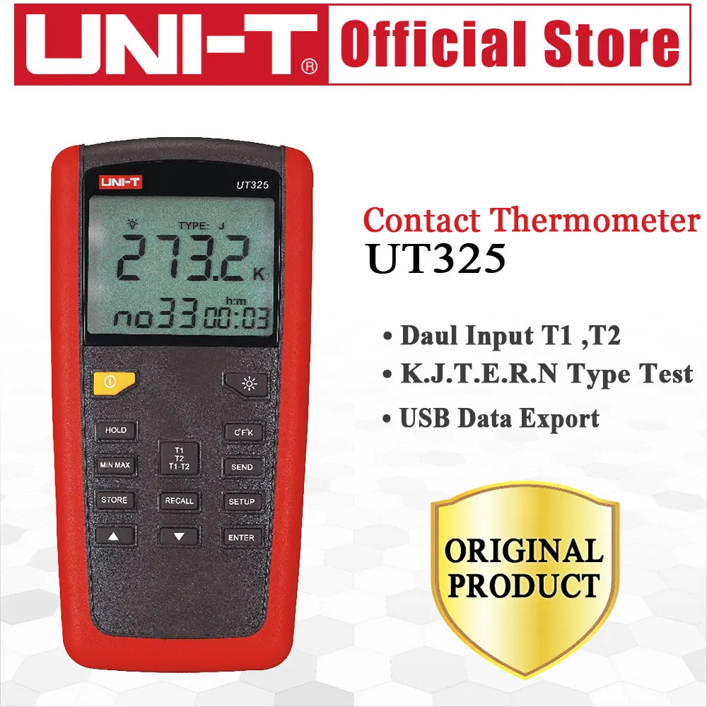 UNI-T UT325 Contact Type Termometers Range -200~1375 USB Interface Industrial Temperature Test Selection Type K.J.T.E.R.S.N - Image 6