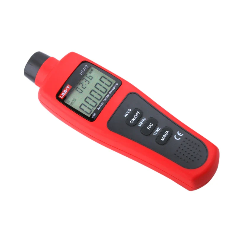 UNI-T UT372 Non-Contact Tachometers Target RPM Range 10~99999 MAX/MIN/AVG Test Distance 5~20cm USB Interface - Image 5