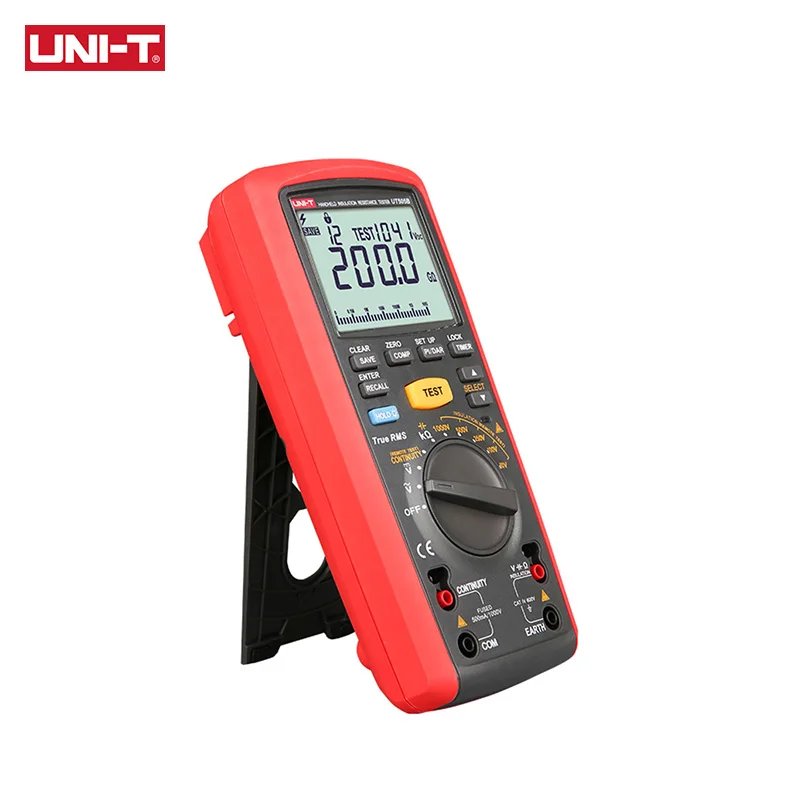 UNI-T UT505B Handheld Insulation Resistance Tester Digital Resistance Meter 1000V 200G True RMS OHM Multimeter - Image 2