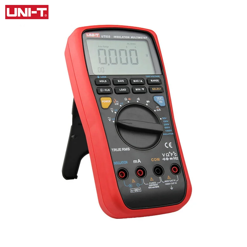 UNI-T UT533 True RMS Insulation Resistance Tester Digital Multimeter Auto Range AC DC ohmmeter Voltmeter Capacitance Test - Image 3