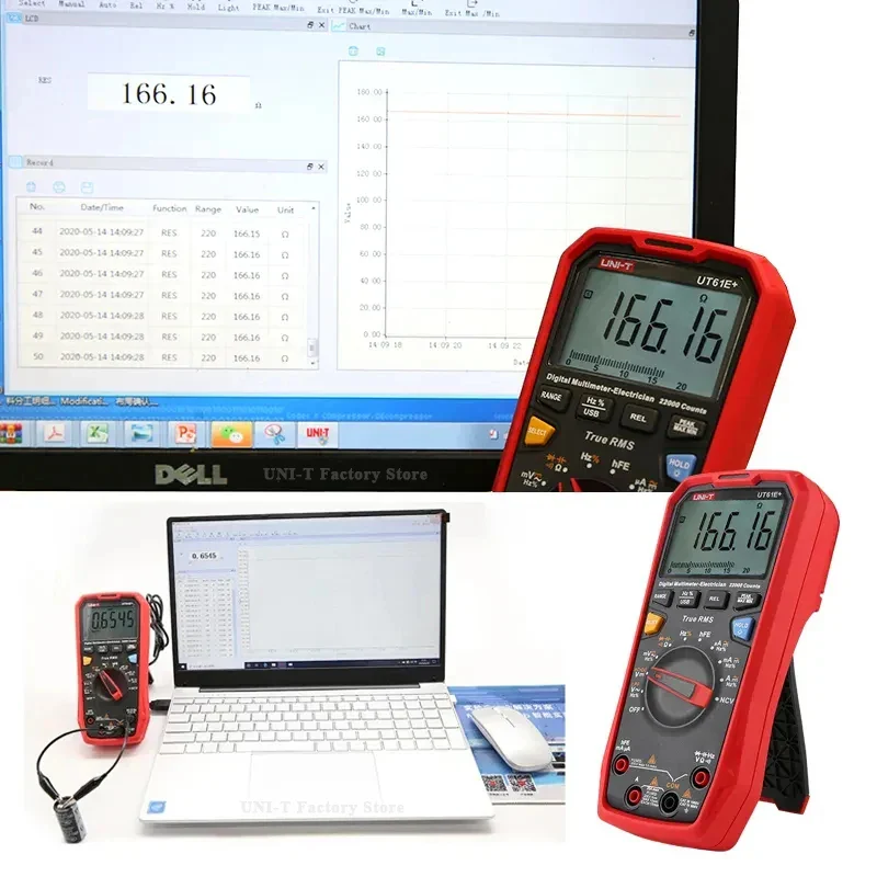 UNI-T UT61B UT61D UT61E Plus Smart Multimeter Analog & Digital Polymer Electrician Tester Voltmeter Ammeter Electric Multi Meter - Image 2