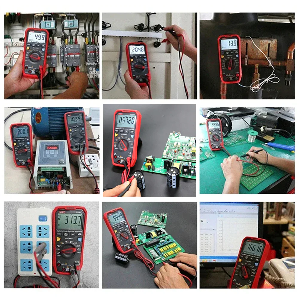 UNI-T UT61B UT61D UT61E Plus Smart Multimeter Analog & Digital Polymer Electrician Tester Voltmeter Ammeter Electric Multi Meter - Image 3