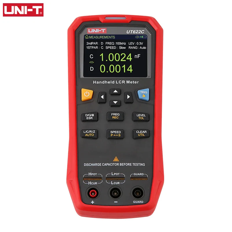 UNI-T UT622A UT622C UT622E Digital Capacimeter LCR Meter Capacitor Electronic Components Tester - Image 2