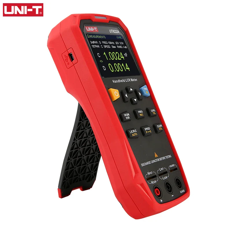 UNI-T UT622A UT622C UT622E Digital Capacimeter LCR Meter Capacitor Electronic Components Tester - Image 3
