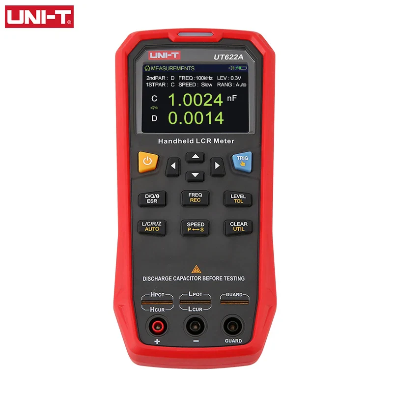 UNI-T UT622A UT622C UT622E Digital Capacimeter LCR Meter Capacitor Electronic Components Tester - Image 5