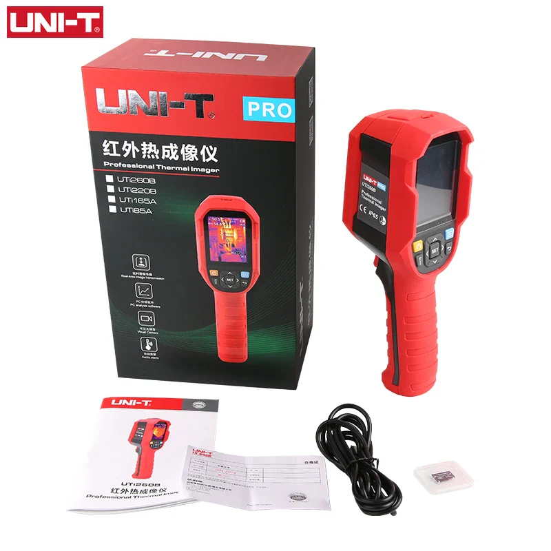 UNI-T UTI260B UTI260A Thermal Camera 256X192 Pixels Construction Thermal Imager PCB Circuit Floor Heating Tube Testing - Image 6