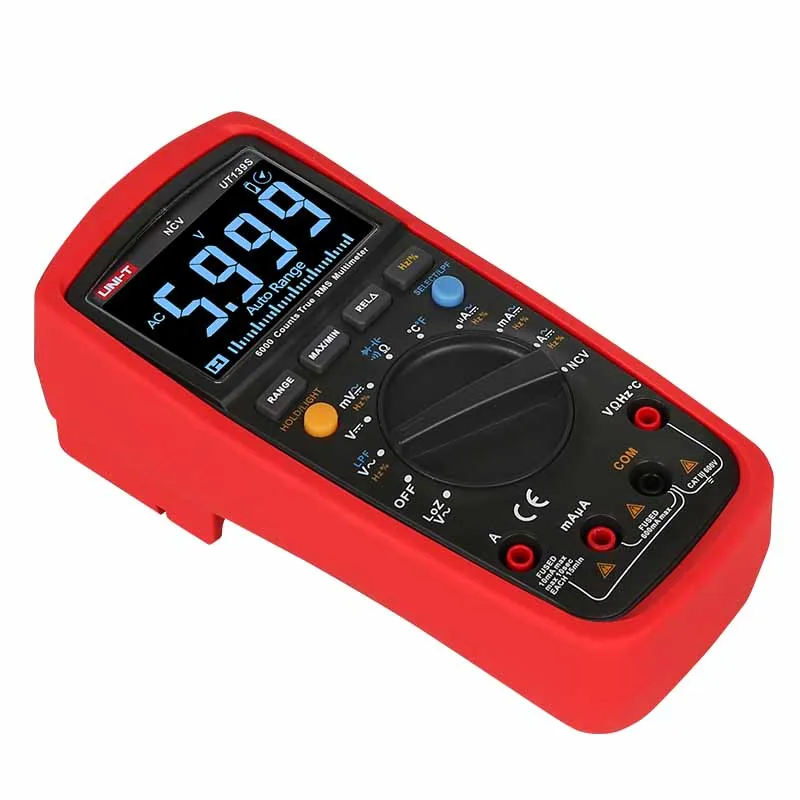 UNIT Multimeter Professional UT139S True RMS Digital Multimeters Temperature Probe LPF pass (low pass filter) function - Image 4